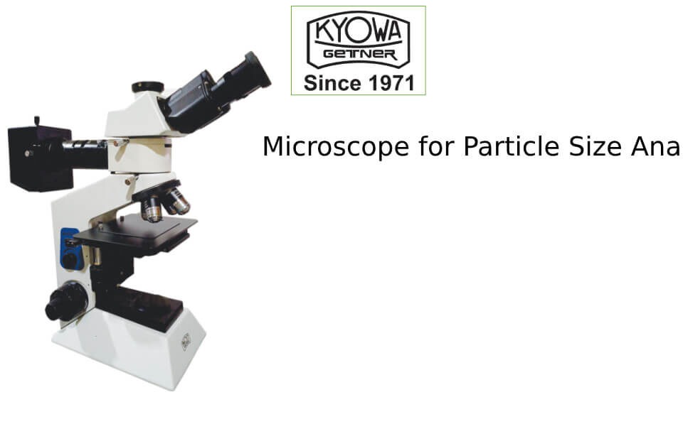 microscope for particle size analysis